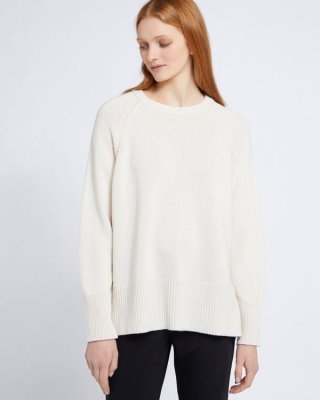 Carolyn Donnelly The Edit Cream Raglan Sweater Carolyn Donnelly The Edit Cream Raglan Sweater