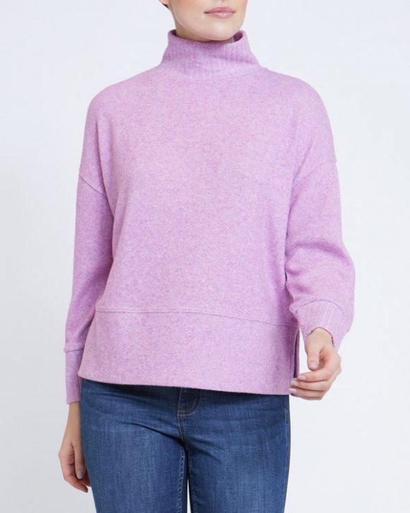 High Neck Soft Touch Sweatshirt High Neck Soft Touch Sweatshirt