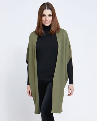 Paul Costelloe Living Studio Green Shawl Cardigan Paul Costelloe Living Studio Green Shawl Cardigan
