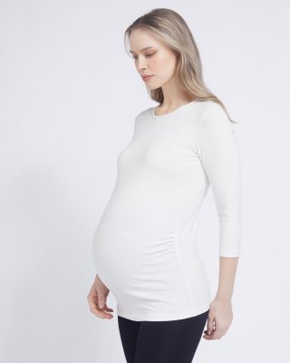 Savida Maternity Scoop Neck Top Savida Maternity Scoop Neck Top