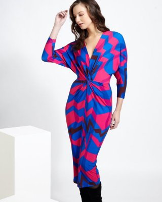 Lennon Courtney at Dunnes Stores Twister Print Dress Lennon Courtney at Dunnes Stores Twister Print Dress