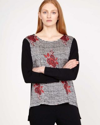 Carolyn Donnelly The Edit Floral Print Top Carolyn Donnelly The Edit Floral Print Top
