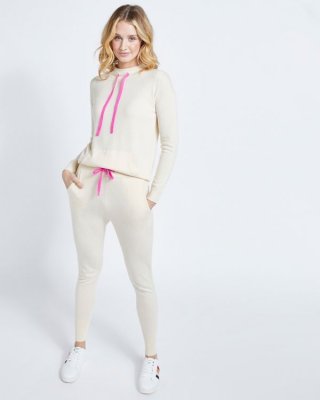Savida Cashmere Blend Neon Tie Jumper Savida Cashmere Blend Neon Tie Jumper