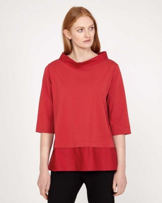 Carolyn Donnelly The Edit Funnel Neck Top Carolyn Donnelly The Edit Funnel Neck Top