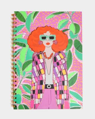 Savida A4 Glitter Print Notebook Savida A4 Glitter Print Notebook