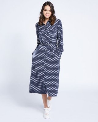 Paul Costelloe Living Studio Spot Pocket Dress Paul Costelloe Living Studio Spot Pocket Dress
