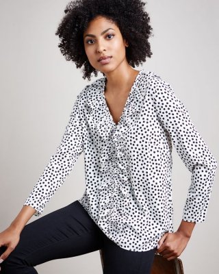 Ruffle Neck Top Ruffle Neck Top