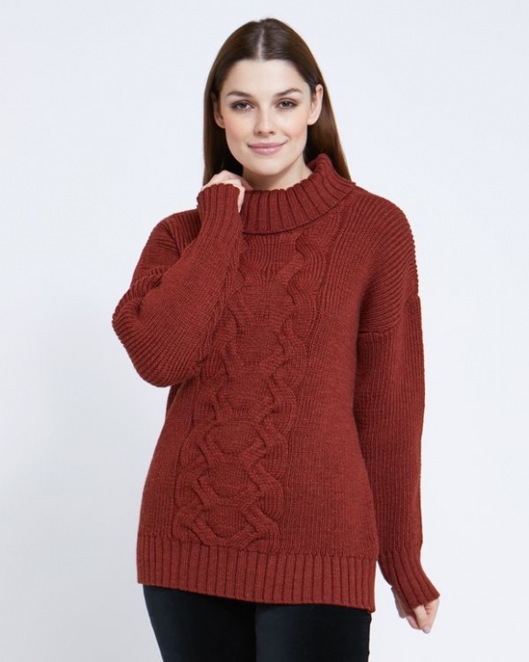 Paul Costelloe Living Studio Sienna Cable Knit Jumper Paul Costelloe Living Studio Sienna Cable Knit Jumper