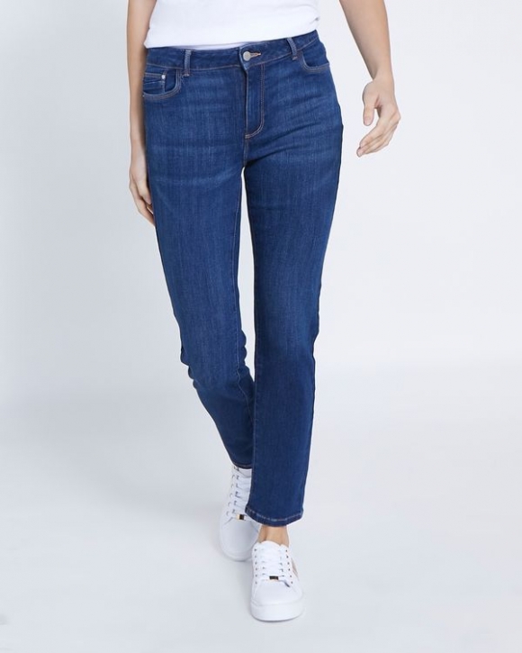 Straight Denim Jean Straight Denim Jean