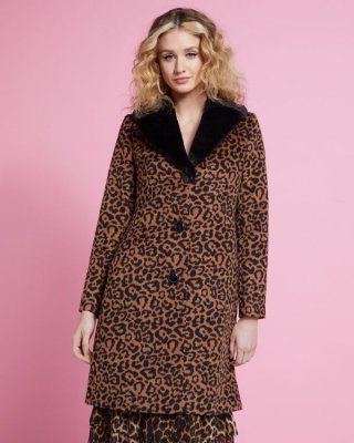 Savida Leopard Coat Savida Leopard Coat