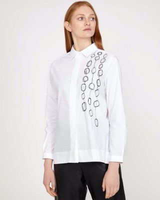 Carolyn Donnelly The Edit Circle Print Shirt Carolyn Donnelly The Edit Circle Print Shirt