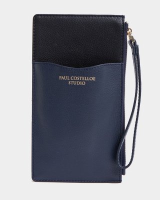 Paul Costelloe Living Studio Leather Phone Card Holder Paul Costelloe Living Studio Leather Phone Card Holder