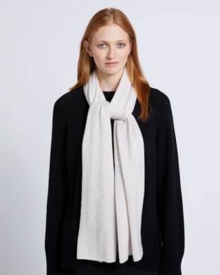 Carolyn Donnelly The Edit Stone Medium Cashmere Scarf Carolyn Donnelly The Edit Stone Medium Cashmere Scarf