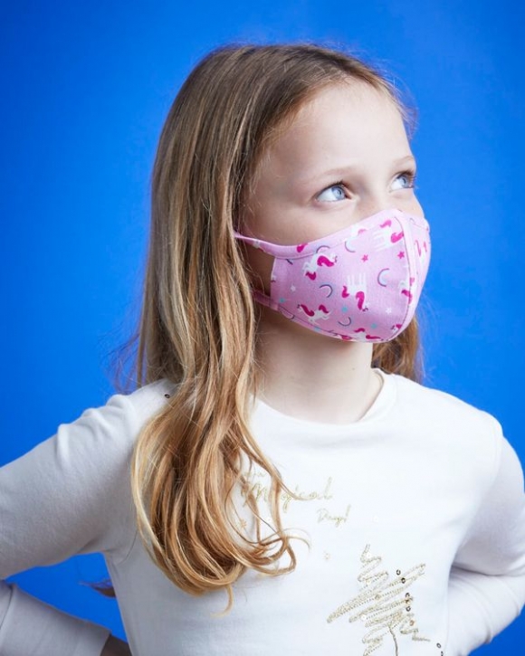 Kids Face Covering - Pack Of 2 (4-8 years) Kids Face Covering - Pack Of 2 (4-8 years)