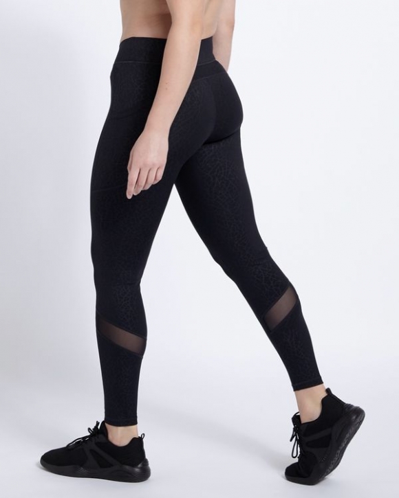 All-Over Print Mesh Insert Legging All-Over Print Mesh Insert Legging