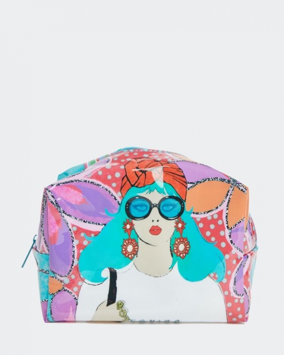 Savida Printed Girl Makeup Bag Savida Printed Girl Makeup Bag