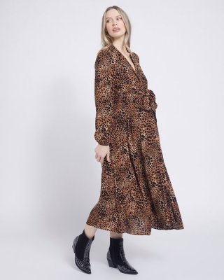 Savida Maternity Button Tie Dress Savida Maternity Button Tie Dress