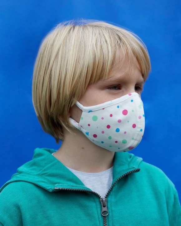 Kids Face Covering - Pack Of 2 (7-12 years) Kids Face Covering - Pack Of 2 (7-12 years)