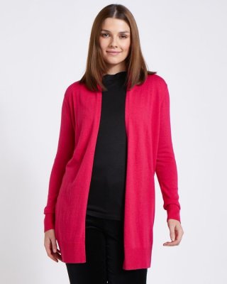 Paul Costelloe Living Studio Pink Shawl Cardigan Paul Costelloe Living Studio Pink Shawl Cardigan