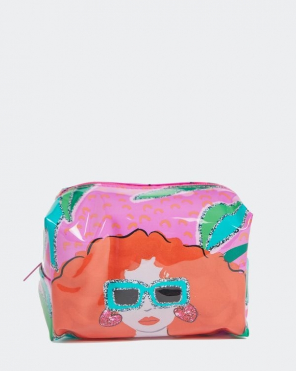 Savida Printed Girl Makeup Bag Savida Printed Girl Makeup Bag