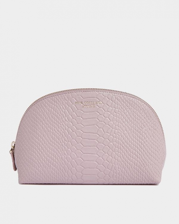 Paul Costelloe Living Studio Blush Leather Cosmetic Bag Paul Costelloe Living Studio Blush Leather Cosmetic Bag
