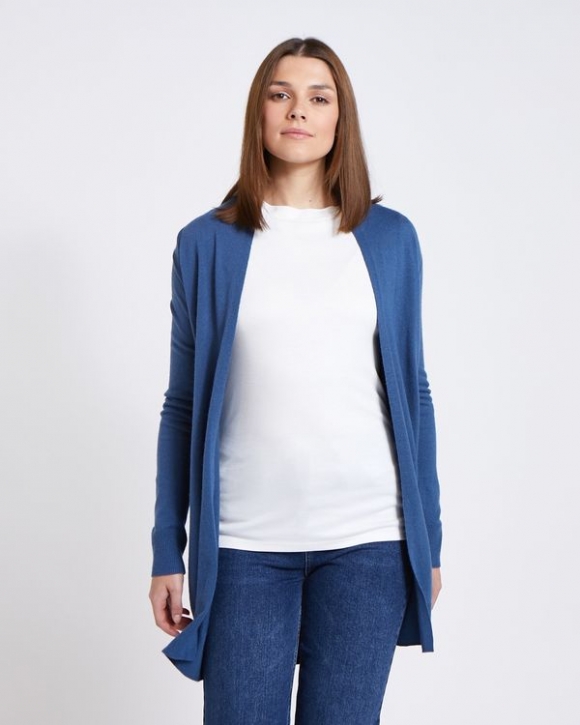 Paul Costelloe Living Studio Blue Shawl Cardigan Paul Costelloe Living Studio Blue Shawl Cardigan