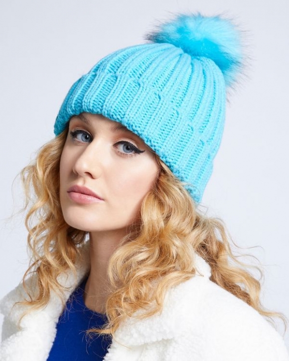 Savida Ribbed Pom Hat Savida Ribbed Pom Hat