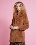 Savida All Over Faux Fur Coat Savida All Over Faux Fur Coat