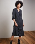 Tie Neck Midi Tie Neck Midi