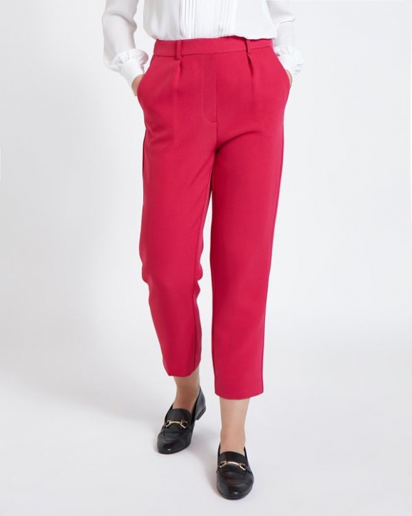 Paul Costelloe Living Studio Pink Dart Trouser Paul Costelloe Living Studio Pink Dart Trouser