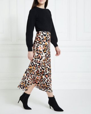 Gallery Ojai Satin Skirt Gallery Ojai Satin Skirt
