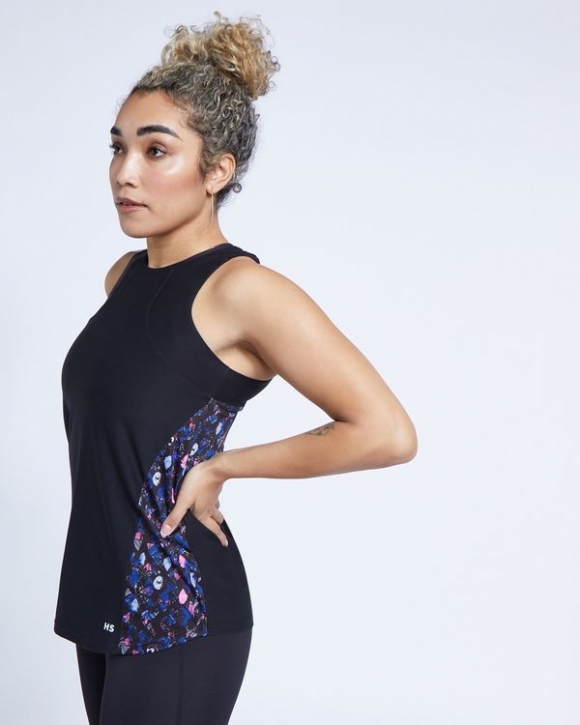 Helen Steele Leaf Print Vest Helen Steele Leaf Print Vest