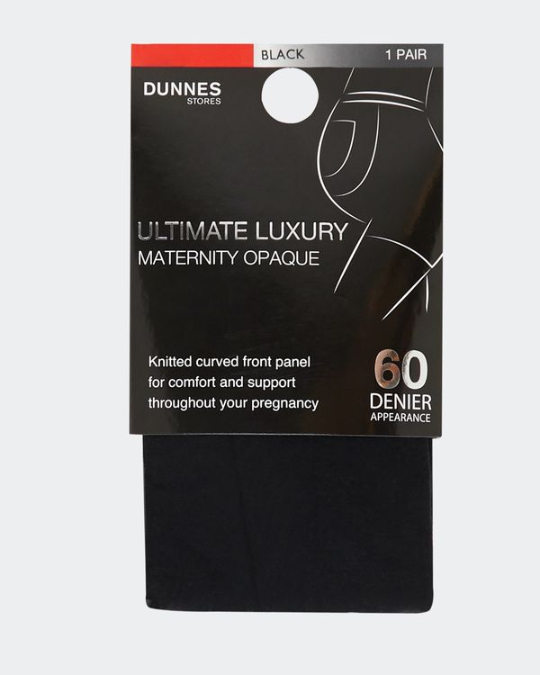 60 Denier Maternity Opaque Tights