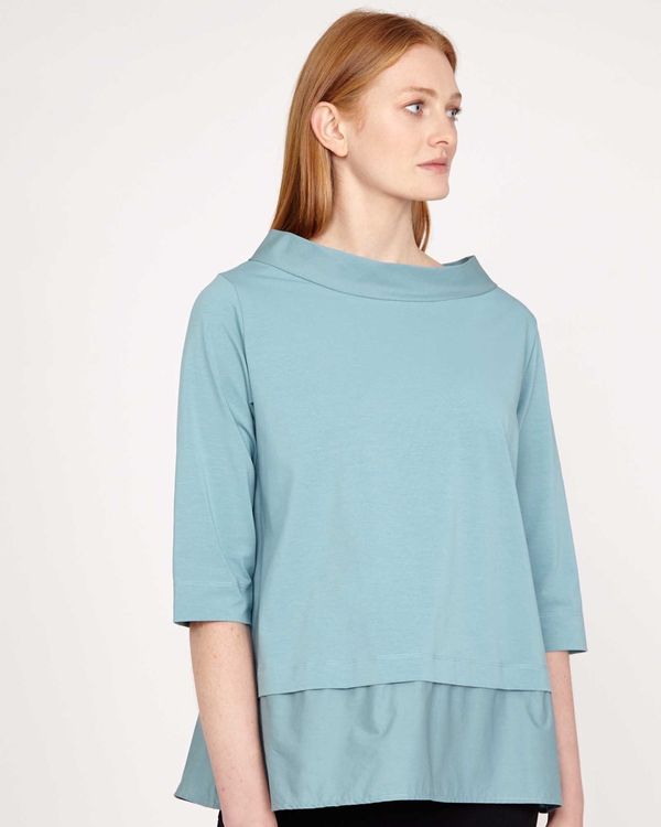 Carolyn Donnelly The Edit Funnel Neck Top