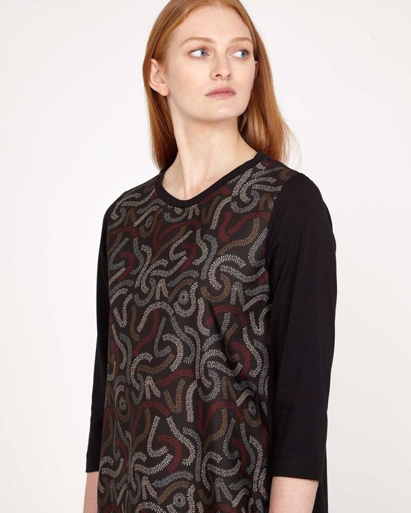 Carolyn Donnelly The Edit Squiggle Print Top
