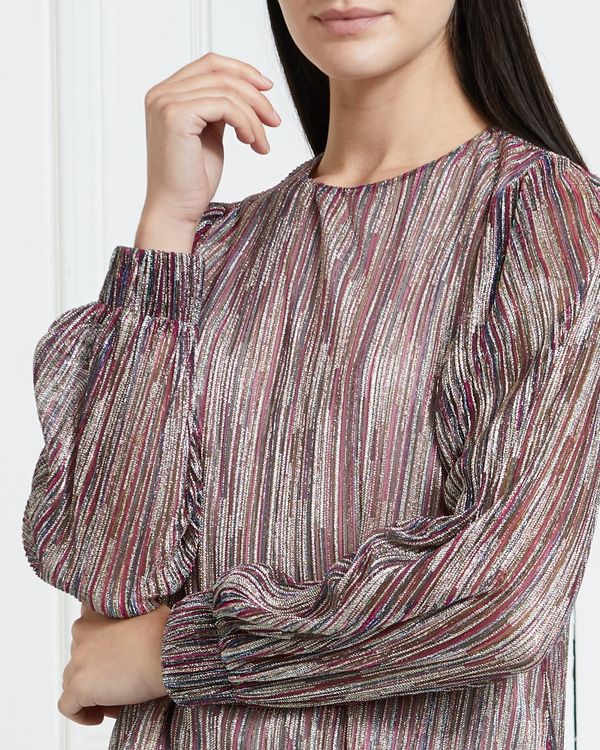 Gallery Mistletoe Lurex Top