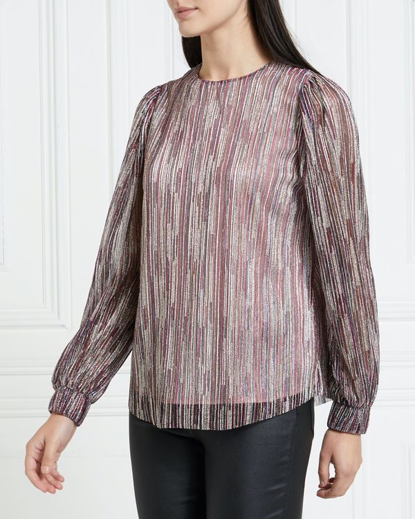 Gallery Mistletoe Lurex Top