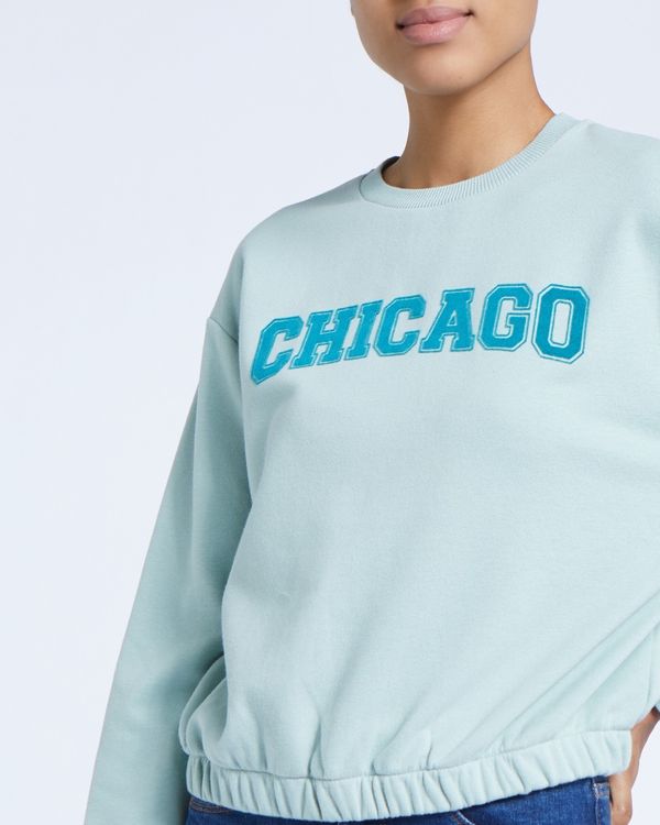 Chicago Cropped Sweatshirt