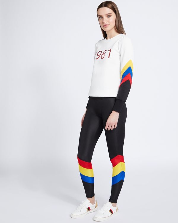 Savida Sequin Number Sweatshirt