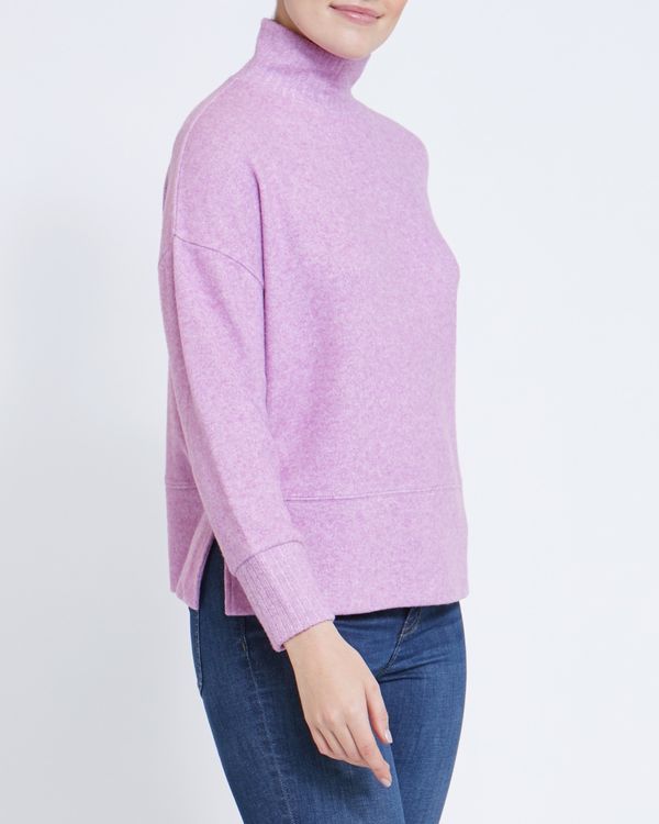 High Neck Soft Touch Sweatshirt