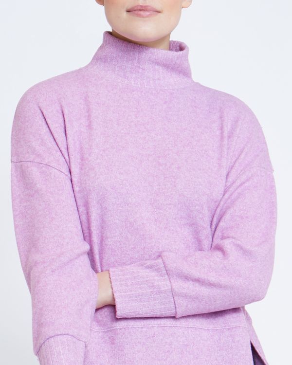 High Neck Soft Touch Sweatshirt