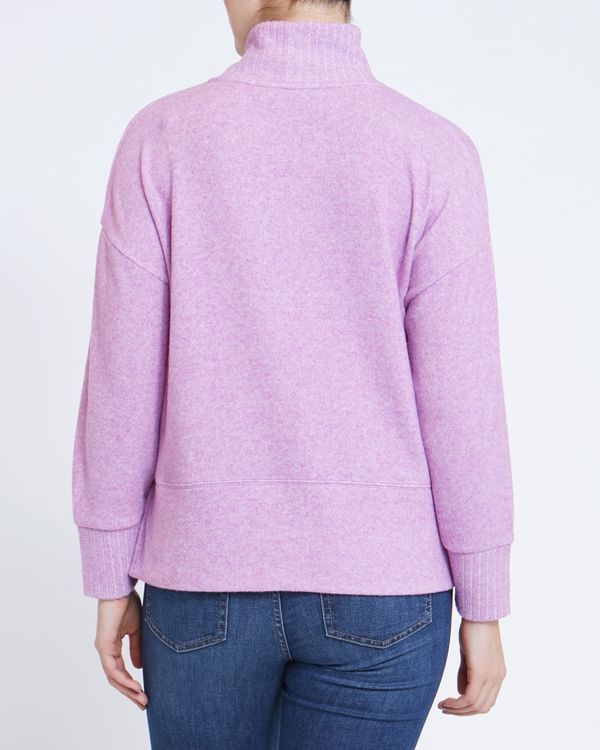 High Neck Soft Touch Sweatshirt