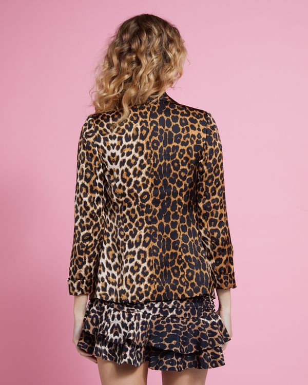 Savida Animal Print Blazer