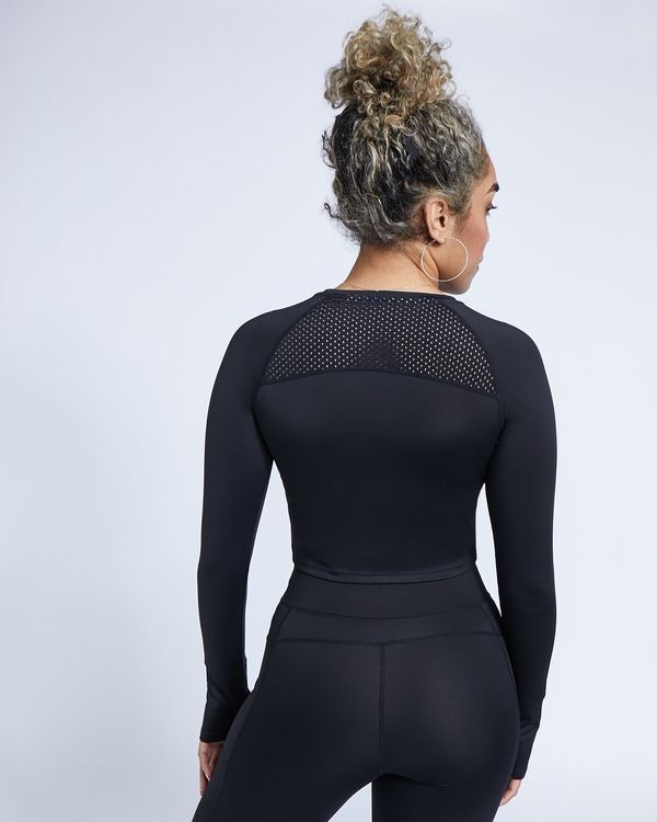 Helen Steele Long Sleeve Crop Top