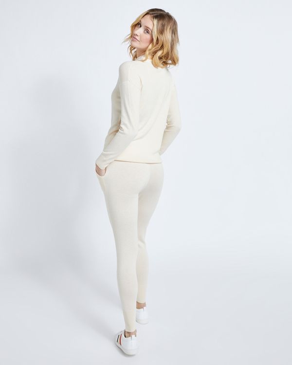 Savida Cashmere Blend Neon Tie Jumper