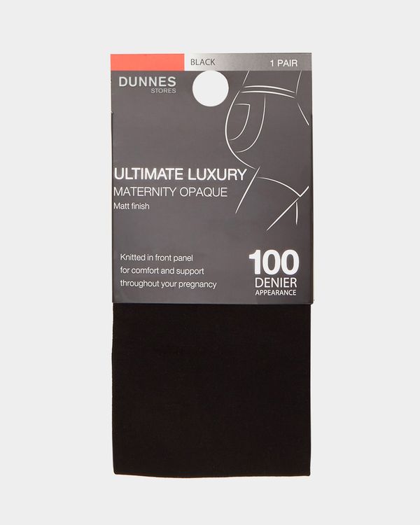 100 Denier Maternity Opaque Tights