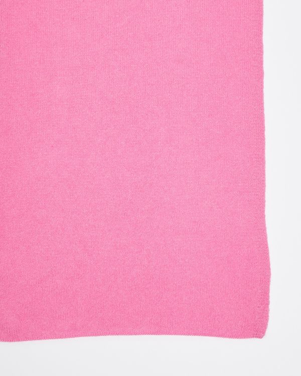 Carolyn Donnelly The Edit Pink Medium Cashmere Scarf