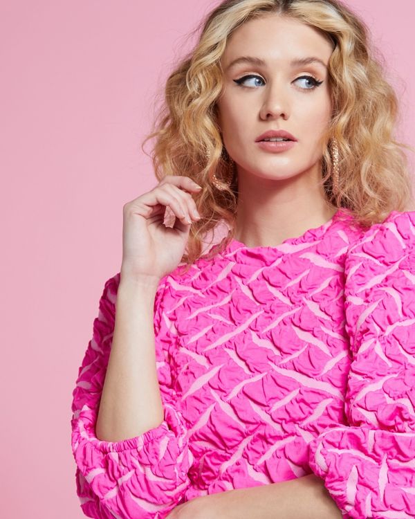 Savida Textured Sweatshirt