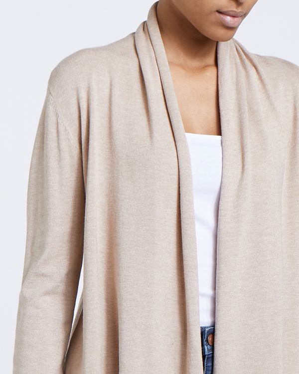 Short Edge To Edge Cardigan