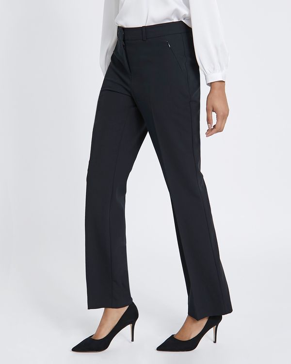 Zip Bootcut Trousers